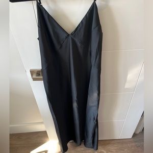 Black Slip Dress Large